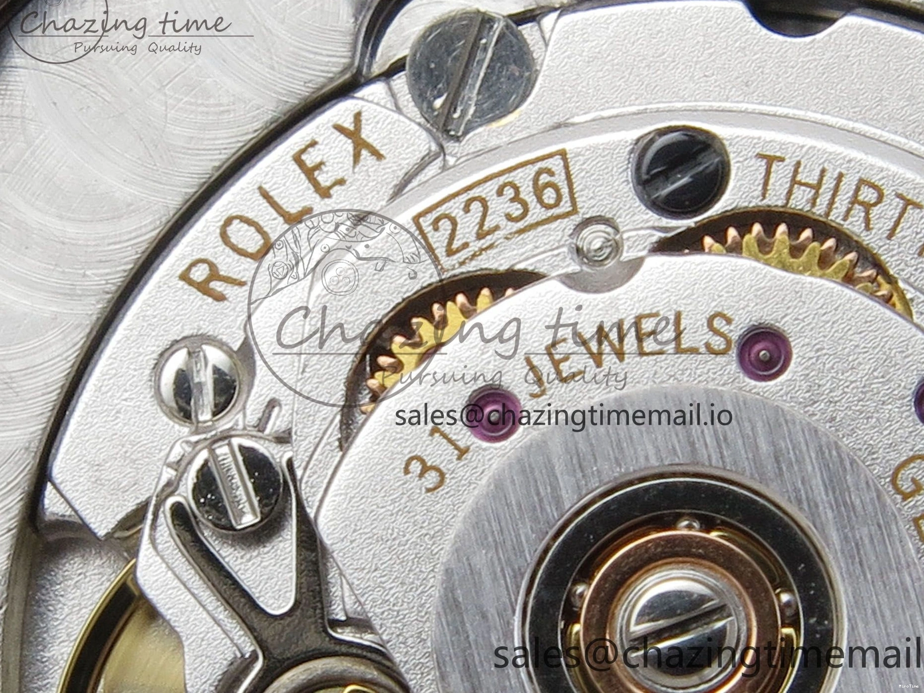 MiroTime 1226 DateJust 31 278274 THBF 1:1 Best Edition 904L Steel RG Roman Dial Diamonds Bezel on SS Jubilee Bracelet HZ Cal. Modern 37